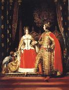 Queen Victoria and Prince Albert at the Bal Costume of 12 may 1842